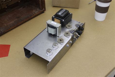 sheet metal amp chassis|Make a Guitar Amplifier Chassis Out of Sheet Metal.